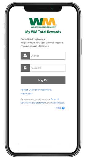 Waste management-login-steps