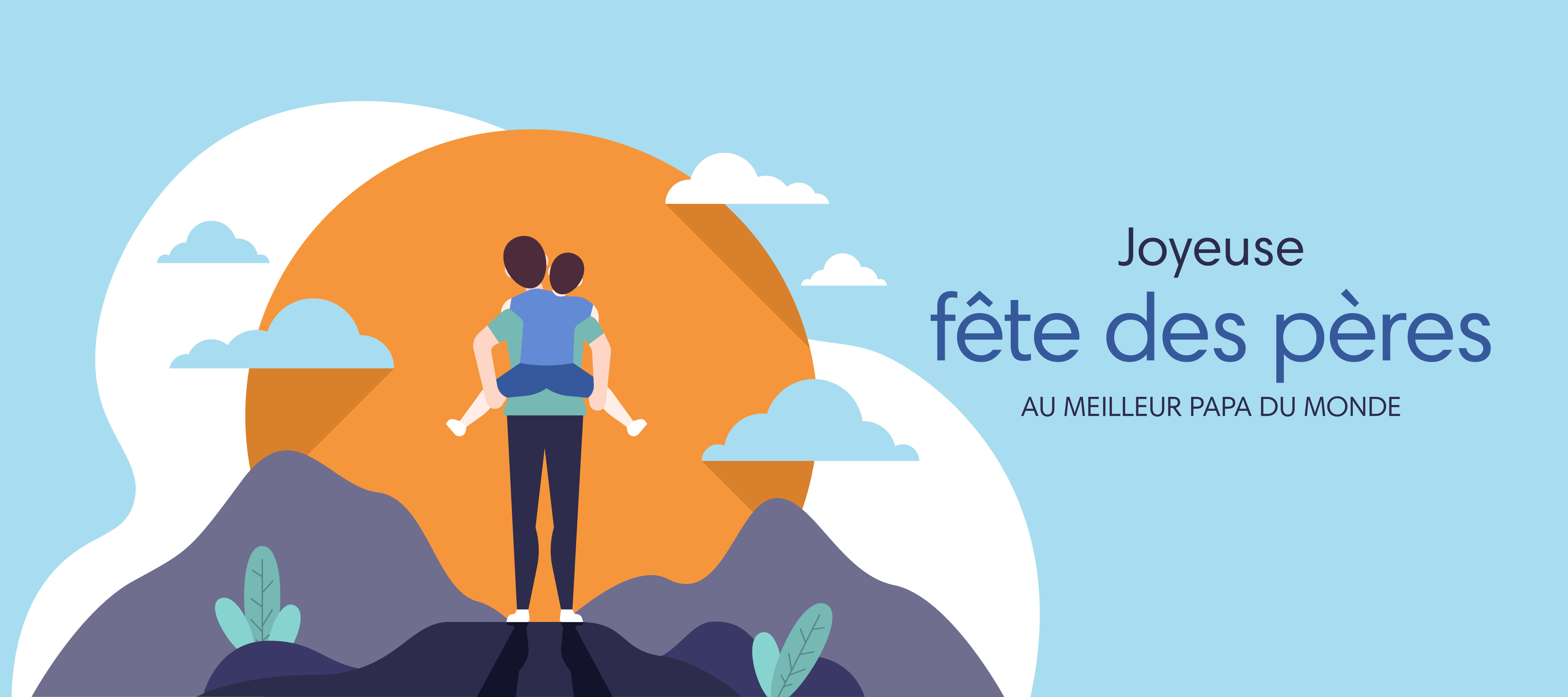 En juin, on fête les papas, à leur façon